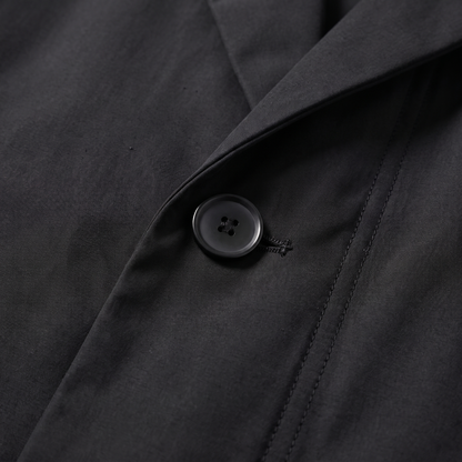 HOODED TAILORED WALKING COAT