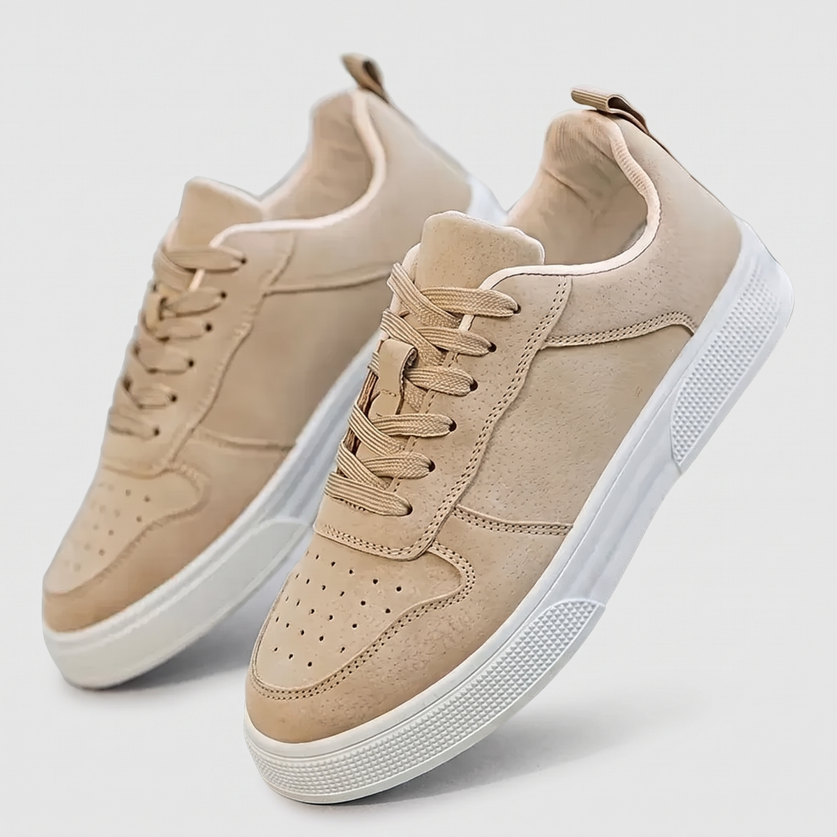 PANELLED COURT TRAINERS