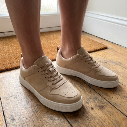 PANELLED COURT TRAINERS