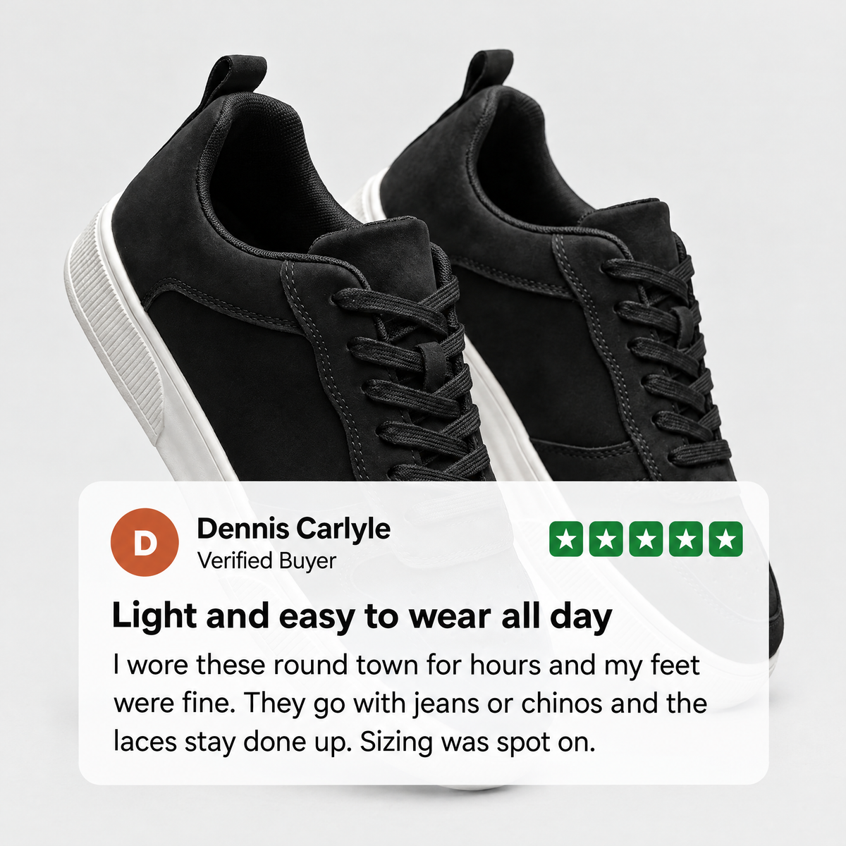 PANELLED COURT TRAINERS