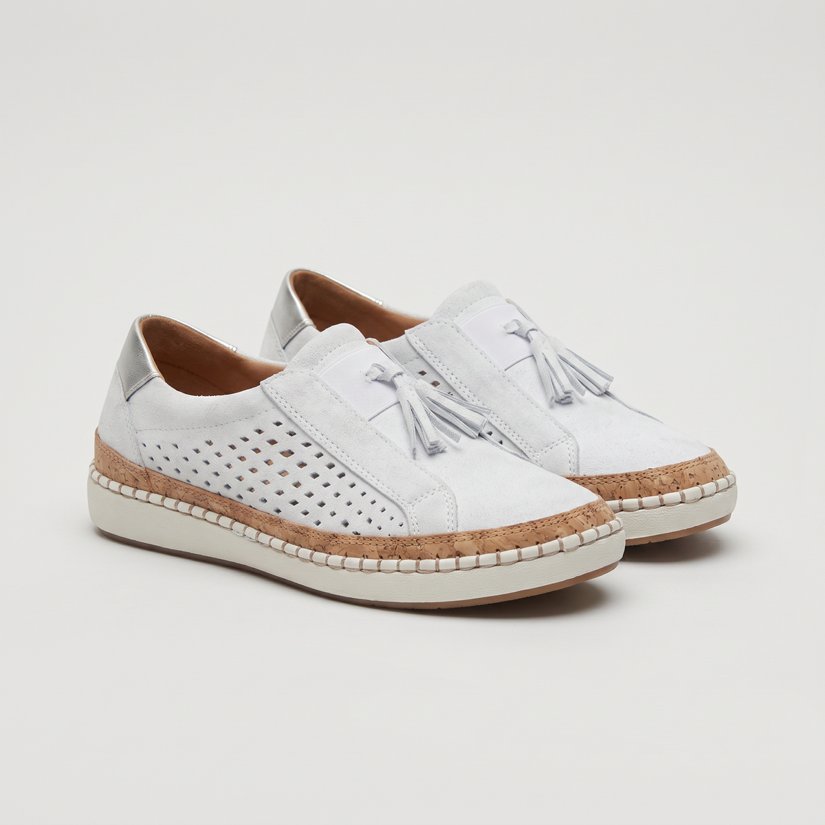 ESPADRILLE SOLE CASUAL LOAFERS