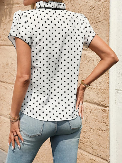 BETHANY COLOUR BLOCK SHORT SLEEVE SHIRT