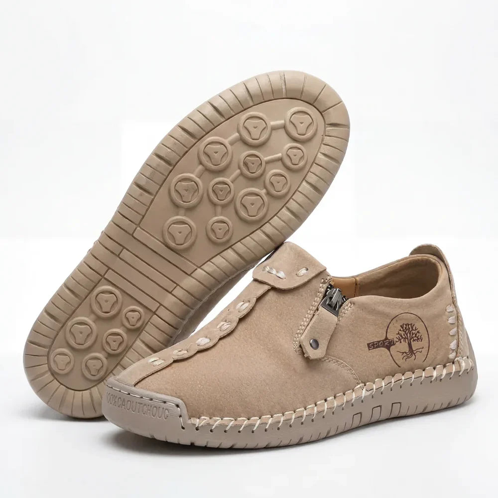 BURLEIGH EASY-ON ZIP LOAFERS