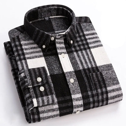 GRAYSON COTTON FLANNEL SHIRT