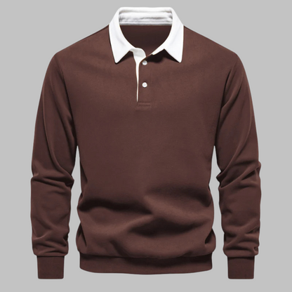 ELLISON POLO SWEATER