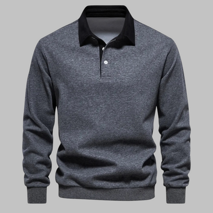 ELLISON POLO SWEATER