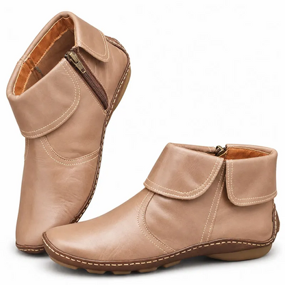 FOLD-OVER CUFF WALKING BOOTS