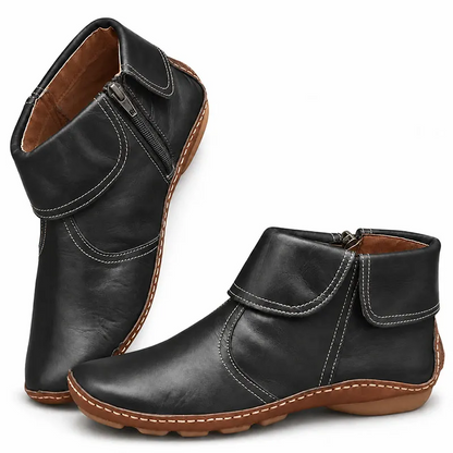 FOLD-OVER CUFF WALKING BOOTS