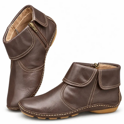 FOLD-OVER CUFF WALKING BOOTS