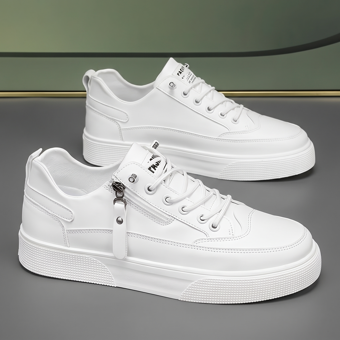 BELLINGTON SIDE-ZIP COMFORT TRAINERS
