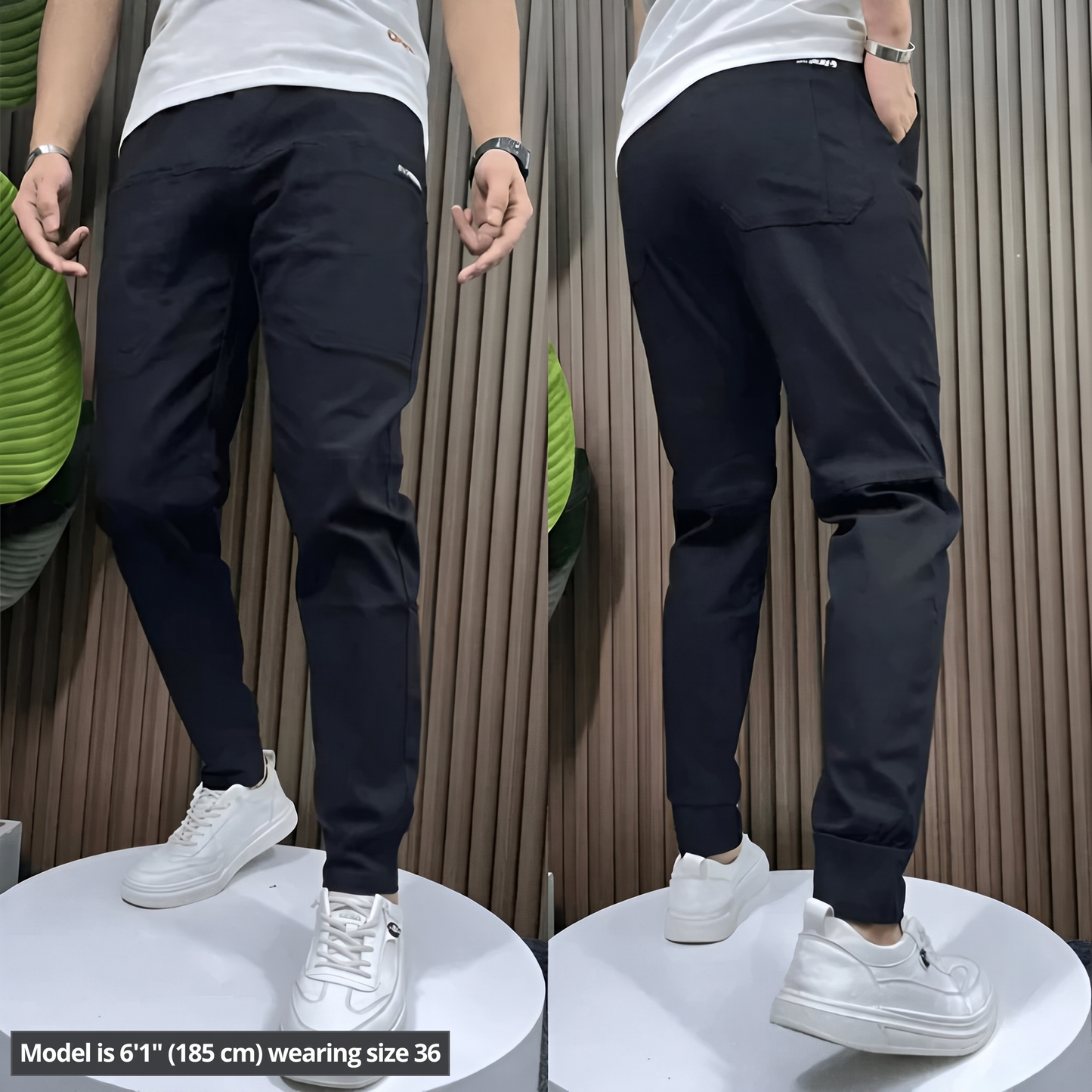 ELMSDEN PREMIUM STRETCH CARGO TROUSERS