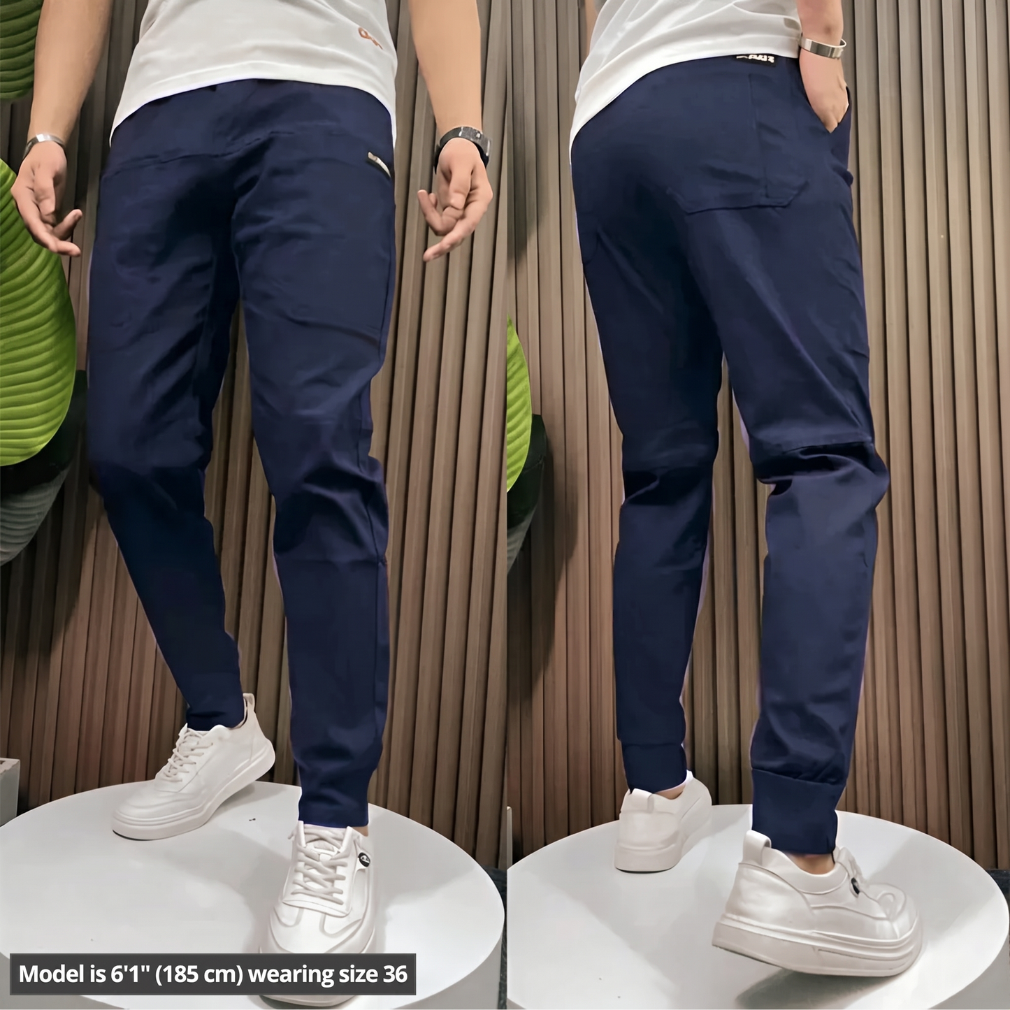 ELMSDEN PREMIUM STRETCH CARGO TROUSERS