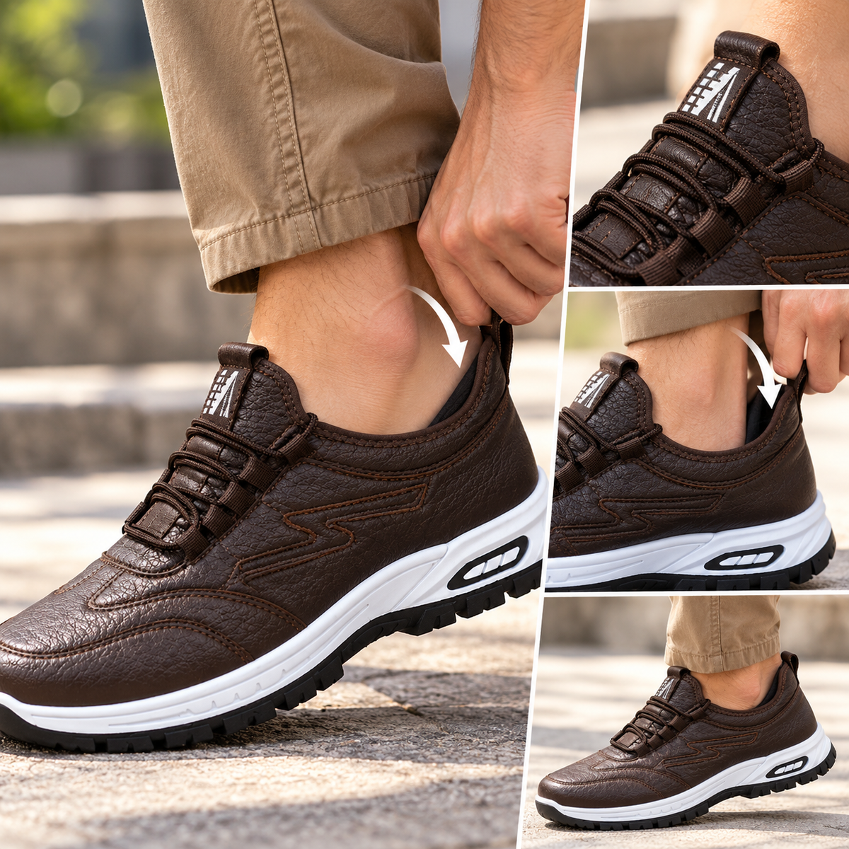 CLASSIC LEATHER SUPPORT SHOES