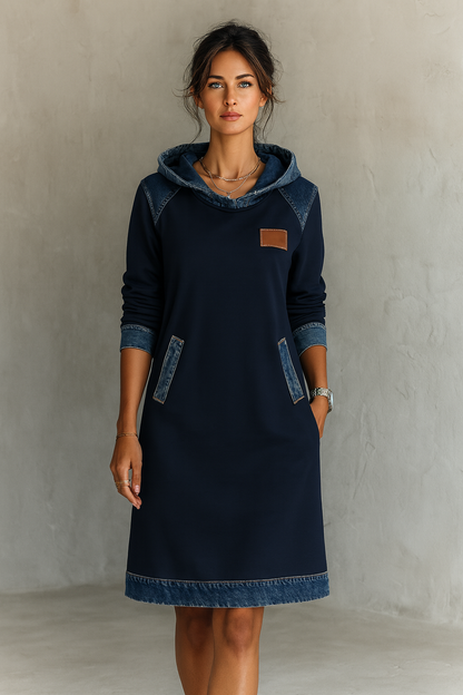 SIERRA HOODED CASUAL DRESS