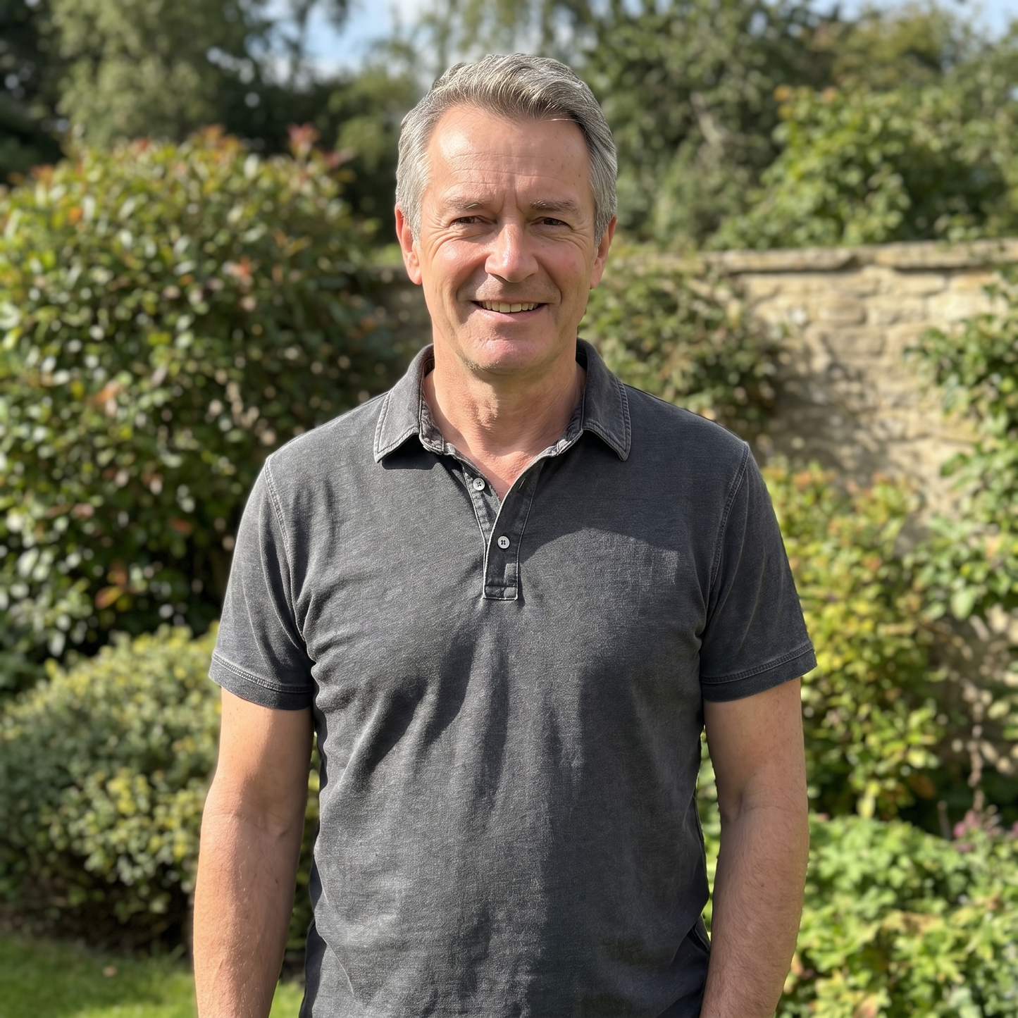 CHARNLEY RELAXED POLO SHIRT