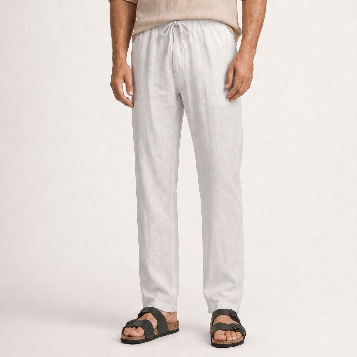 ELLINGHAM CASUAL LINEN TROUSERS