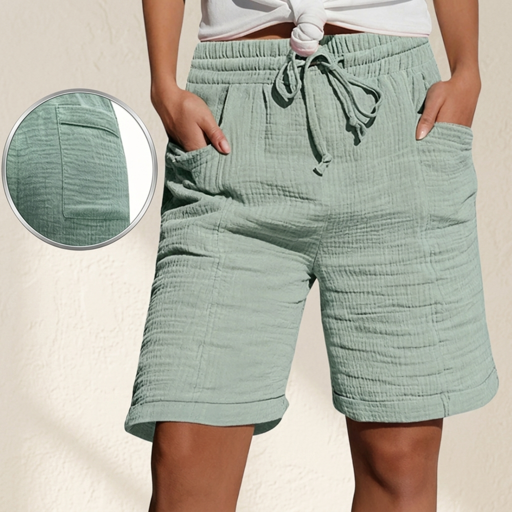 BRIARTON TEXTURED BERMUDA SHORTS