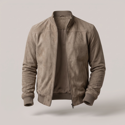 MONTCLAIR SUEDE BOMBER JACKET