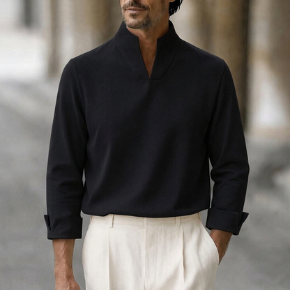EVERHAM MINIMAL LONG-SLEEVE TEE