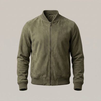 MONTCLAIR SUEDE BOMBER JACKET