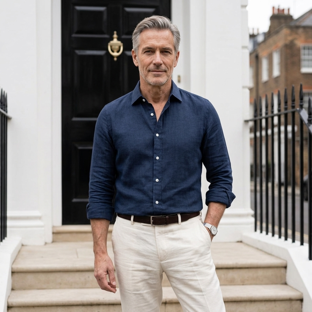 BEAULIEU RELAXED LINEN SHIRT