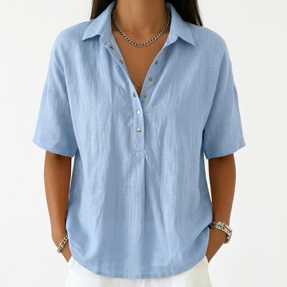 PERRINBY RELAXED SUMMER BLOUSE