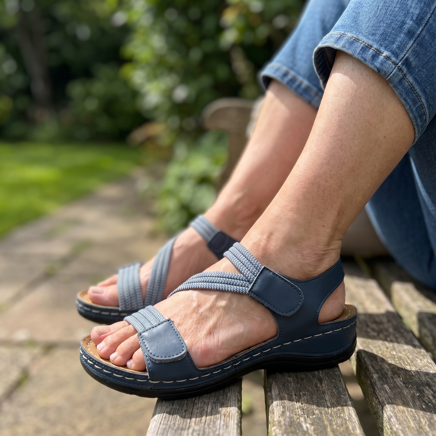 ROSEMINSTER CUSHIONED WALKING SANDALS