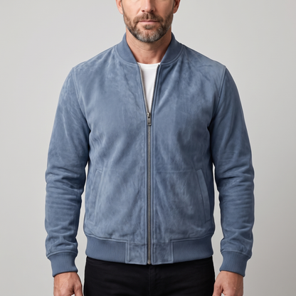 MONTCLAIR SUEDE BOMBER JACKET