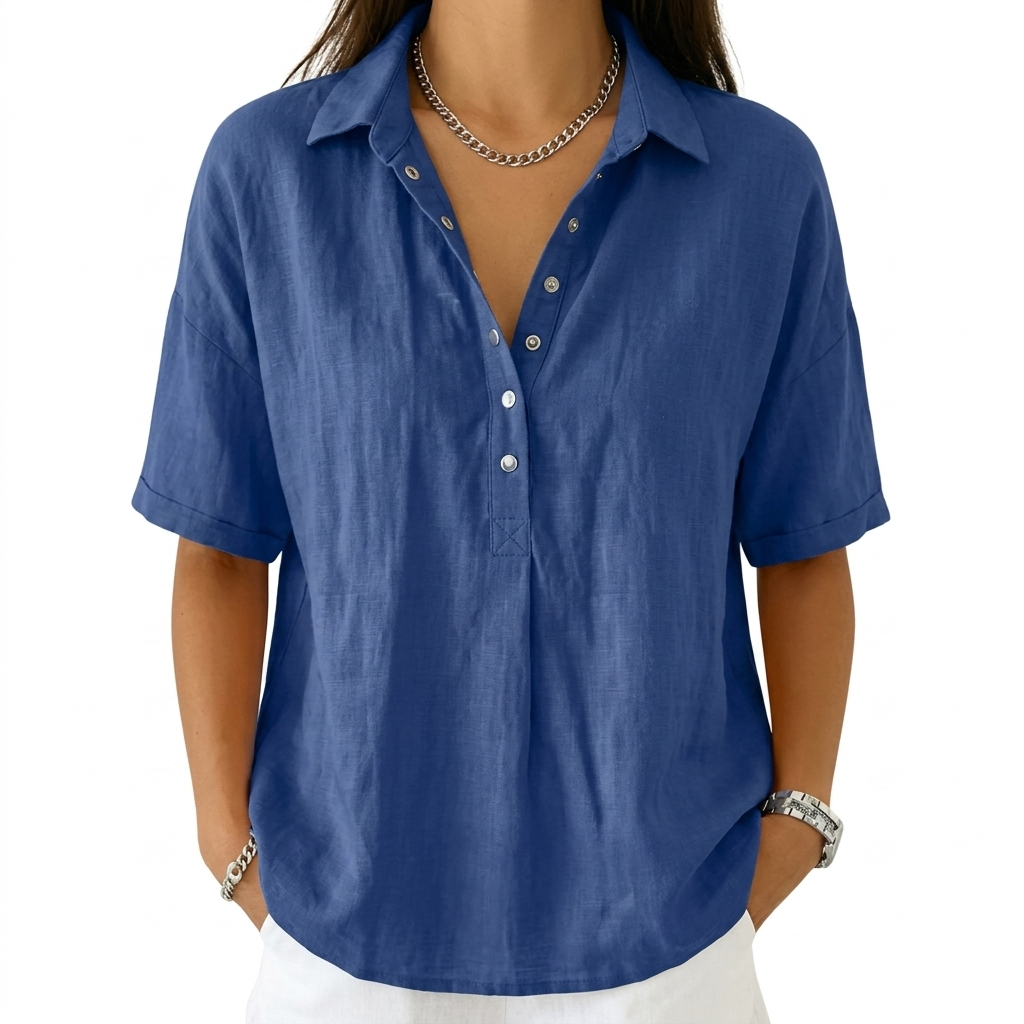 PERRINBY RELAXED SUMMER BLOUSE