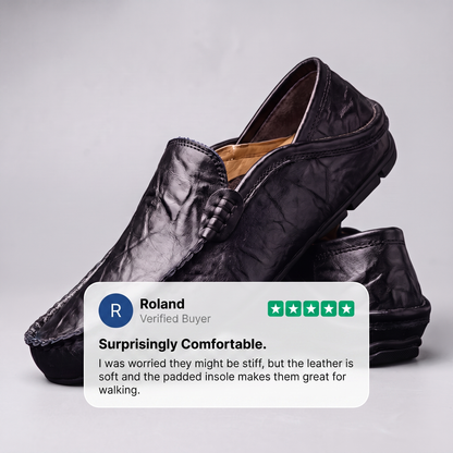 MATTEO CLASSIC LEATHER MOCCASINS
