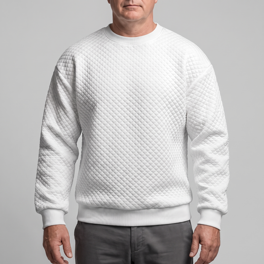 CEDRIC MODERN SQUARE-NECK JUMPER