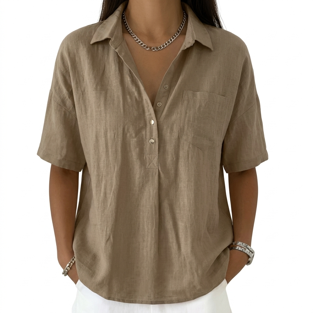 PERRINBY RELAXED SUMMER BLOUSE