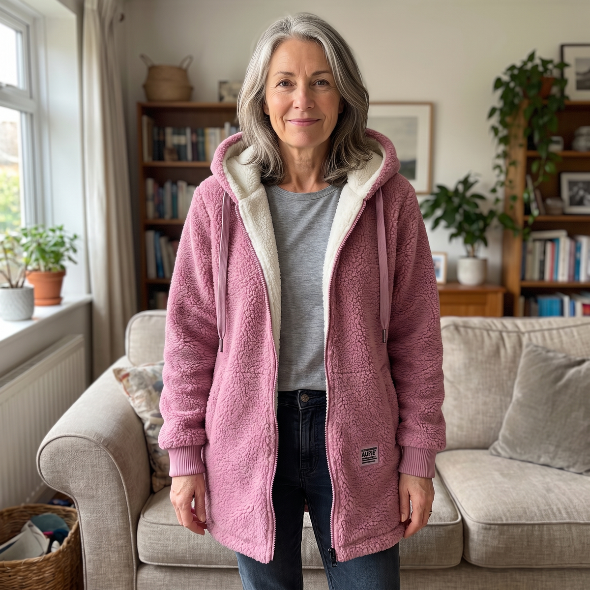 AMELIE RELAXED V-NECK JUMPER
