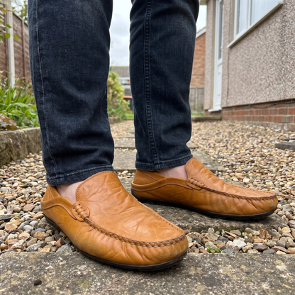 MATTEO CLASSIC LEATHER MOCCASINS