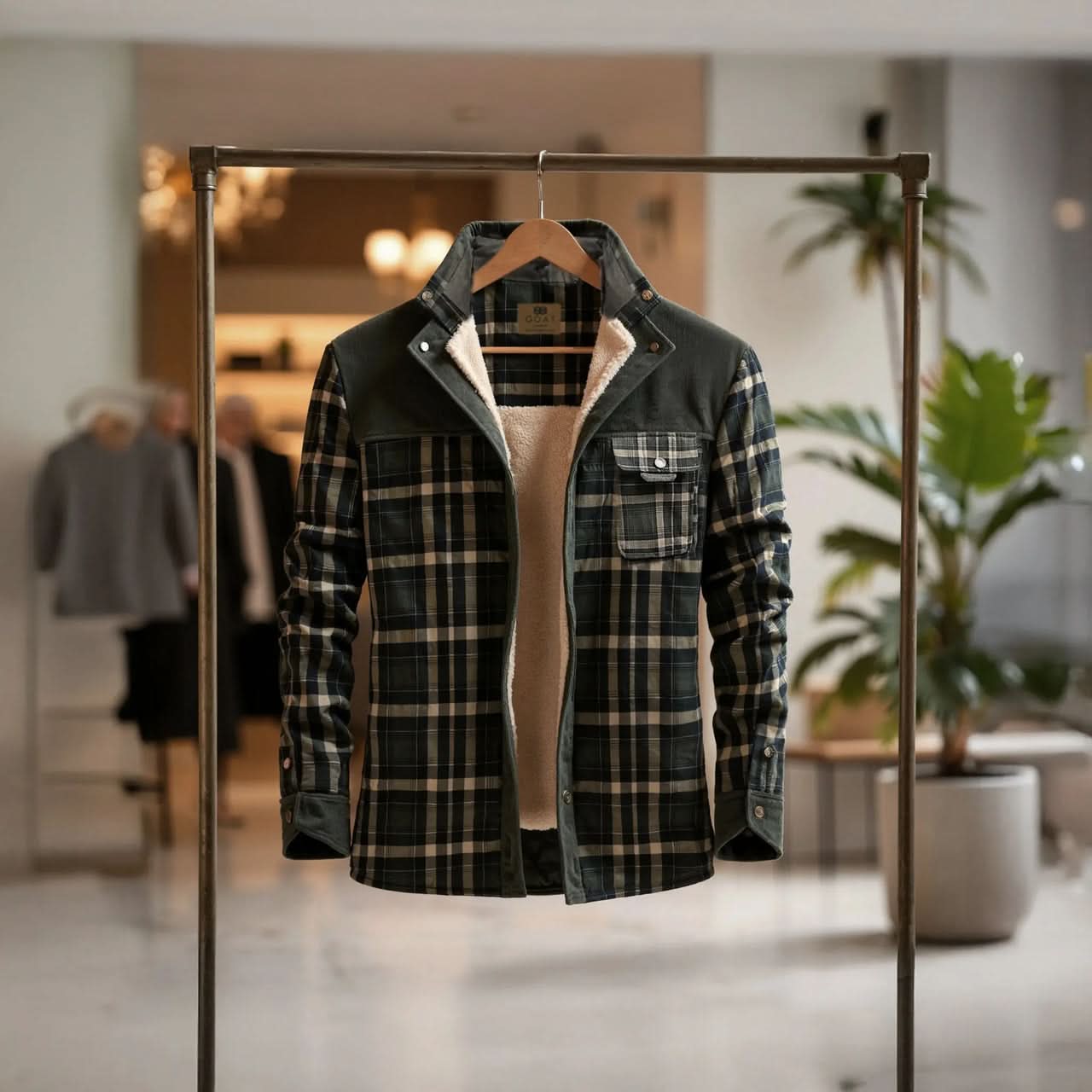 RIVINGDALE FLEECE-LINED JACKET
