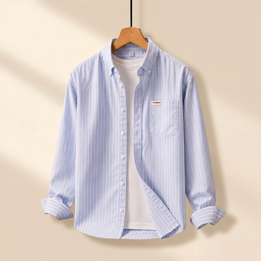 WHITLOCK STRIPED COTTON SHIRT