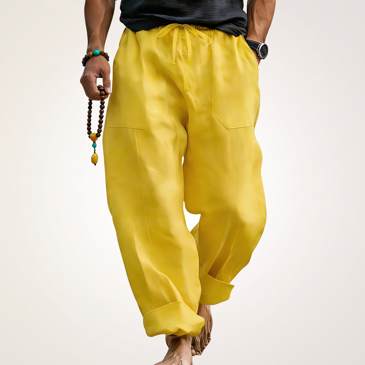 COTSBOURNE RELAXED LINEN TROUSERS