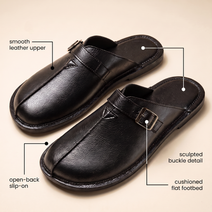 RAVENSCOURT LEATHER MULES