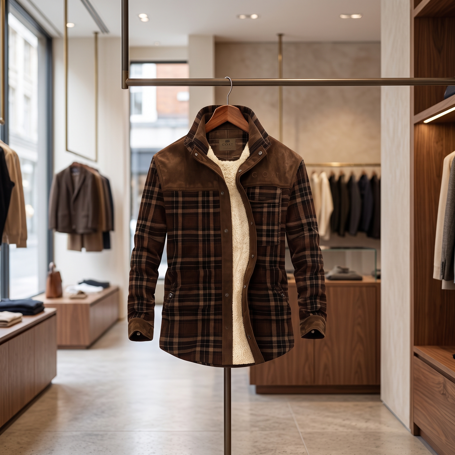 RIVINGDALE FLEECE-LINED JACKET