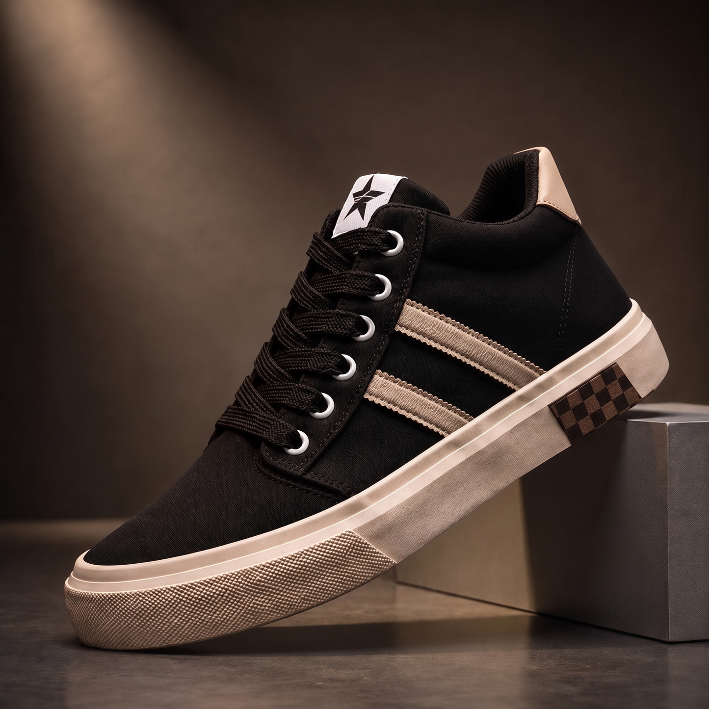 BOURNEFIELD CASUAL CANVAS TRAINERS