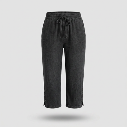 LANGPORT CALF-LENGTH CAPRI TROUSERS