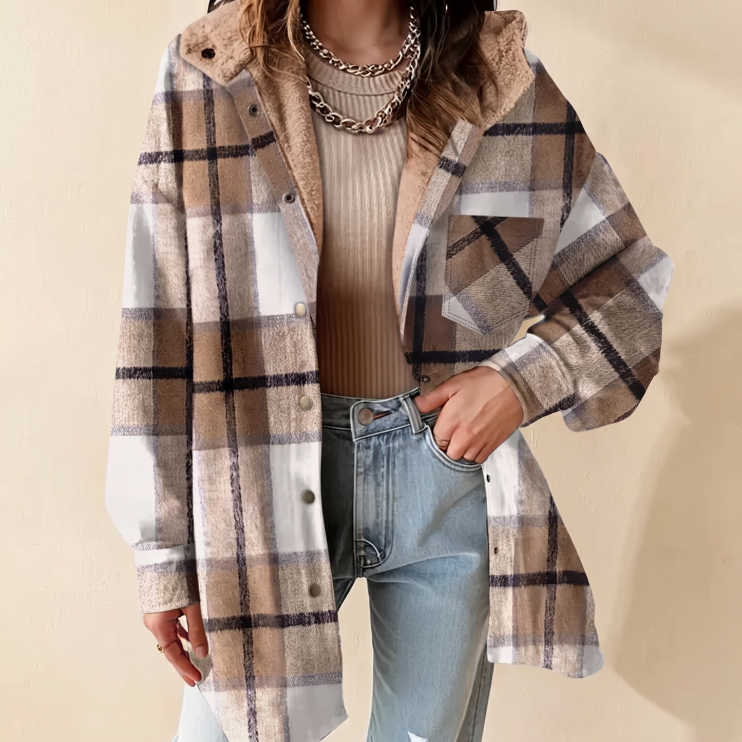 EVERLEIGH FLUFFY COMFORT JACKET