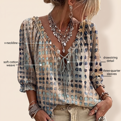 FLORENCE HERITAGE BLOUSE