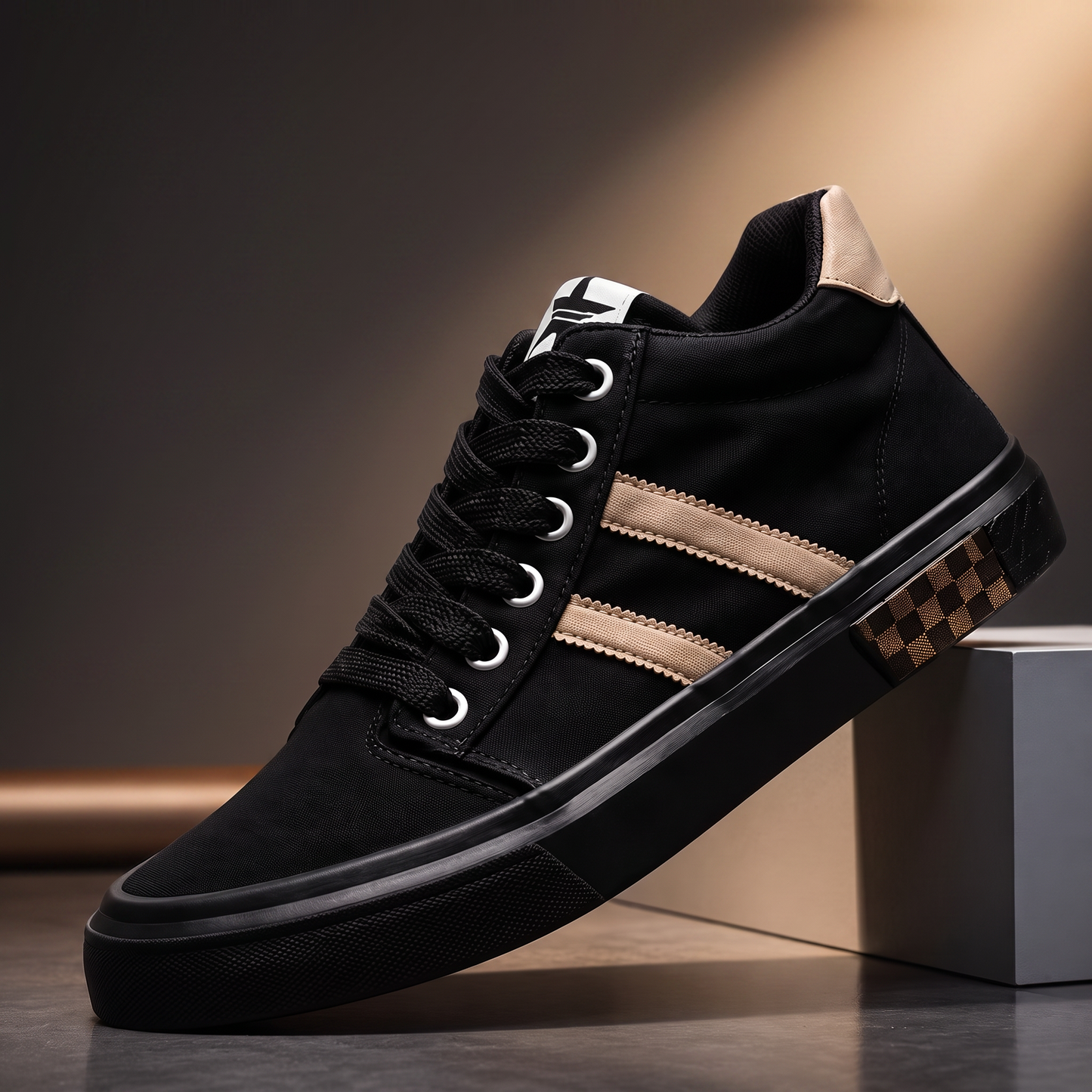 BOURNEFIELD CASUAL CANVAS TRAINERS