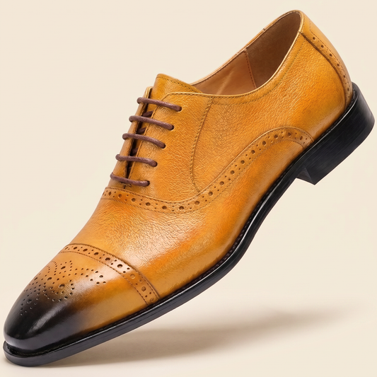 HUXLEY PREMIUM LEATHER LACE-UPS