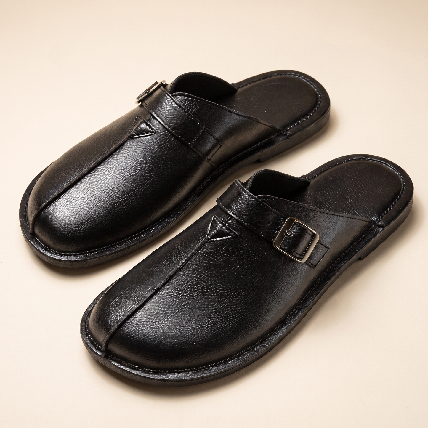 RAVENSCOURT LEATHER MULES