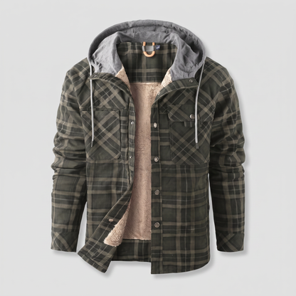 GRANTHAM HEAVY-LINED HOODED JACKET