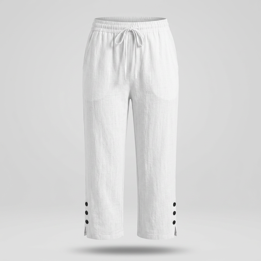 LANGPORT CALF-LENGTH CAPRI TROUSERS
