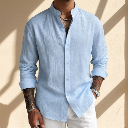 ALBRIGHTON SOFT LINEN BUTTON SHIRT