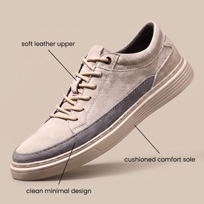 GLENMORE SOFT SUEDE TRAINERS